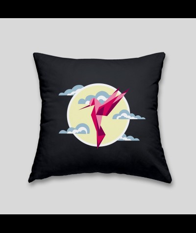 Coussin colibri