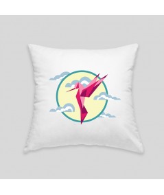 Coussin colibri